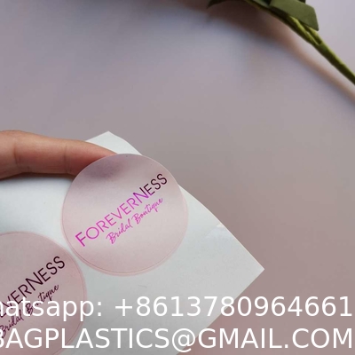 Luxury Customized Print Special Paper Labels Vinyl Clear Transparent Shiny Gold Foil Stamping Self Adhesive Labels