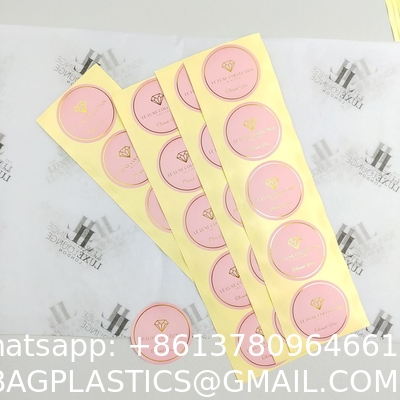 Easy Peel UV Resist Printing Waterproof Durable Vinyl PVC Self-Adhesive Die Cut Logo Stickers Custom Stickers