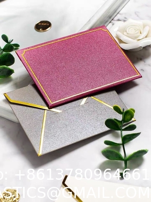 Custom Logo Print Classic Envelope With Thank You / Weeding Card / Gift /Business Card With Stamp