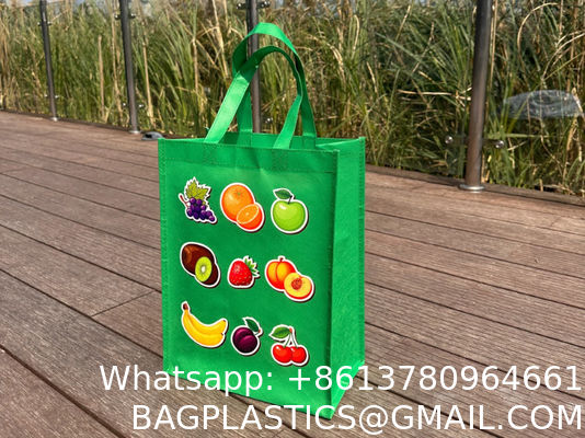 Hot Sale Personalized Logo Size Printed Eco Friendly Recyclable Reusable Grocery Portable REPT Bag Wholesale Cheap Reusable Eco pp Shopping Bag Non-woven Bag Oem Custom Gift Promotional Tote