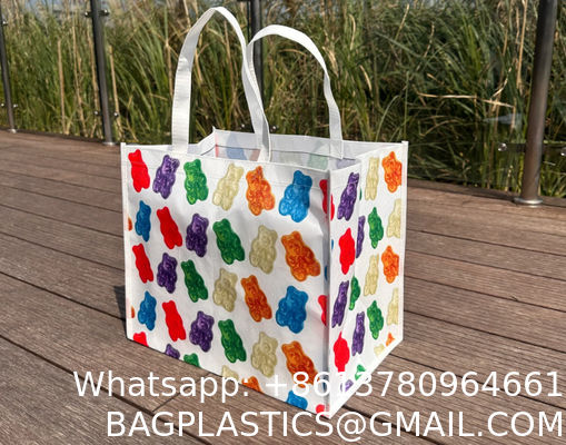 Hot Sale Personalized Logo Size Printed Eco Friendly Recyclable Reusable Grocery Portable REPT Bag Wholesale Cheap Reusable Eco pp Shopping Bag Non-woven Bag Oem Custom Gift Promotional Tote