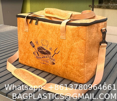 Wholesale Customized Size Sturdy Waterproof Insulated Cooler Bag With Handle Resistant To Wear Tear Custom Logo Letter Pattern