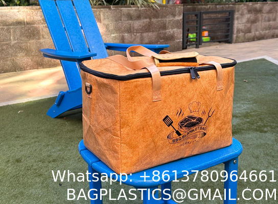 Wholesale Customized Size Sturdy Waterproof Insulated Cooler Bag With Handle Resistant To Wear Tear Custom Logo Letter Pattern