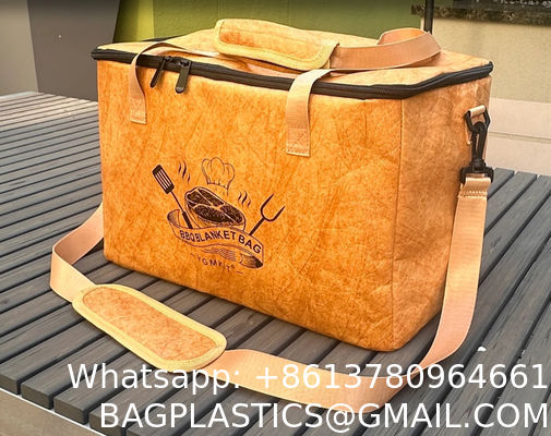 Wholesale Customized Size Sturdy Waterproof Insulated Cooler Bag With Handle Resistant To Wear Tear Custom Logo Letter Pattern