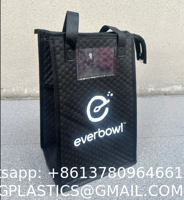 Custom Travel Camping Collapsible Reusable Large Capacity Insulated Insulate Tote Shopping Cooler Lunch Bag Bags For Grocer