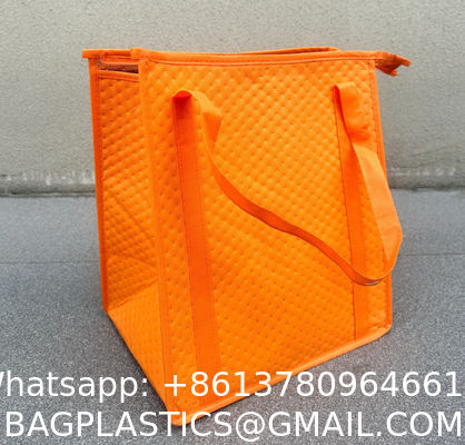 Custom Travel Camping Collapsible Reusable Large Capacity Insulated Insulate Tote Shopping Cooler Lunch Bag Bags For Grocer