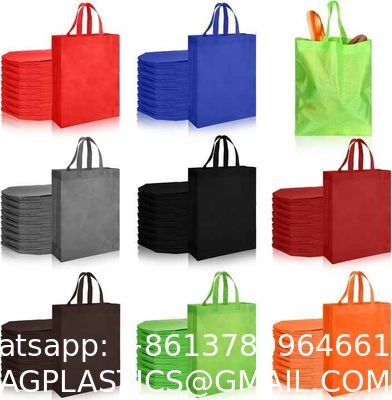 Custom Printing Non Woven Shopping Bag Hot Sale Eco Friendly Reusable Non Woven Tote Bag Wholesale Non-Woven Grocery Carry Bag