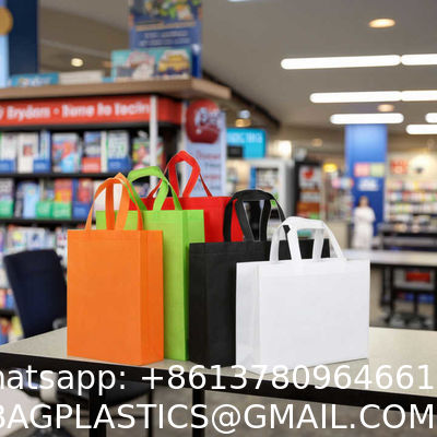 Custom Printing Non Woven Shopping Bag Hot Sale Eco Friendly Reusable Non Woven Tote Bag Wholesale Non-Woven Grocery Carry Bag