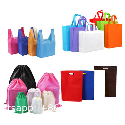 Custom Printing Non Woven Shopping Bag Hot Sale Eco Friendly Reusable Non Woven Tote Bag Wholesale Non-Woven Grocery Carry Bag