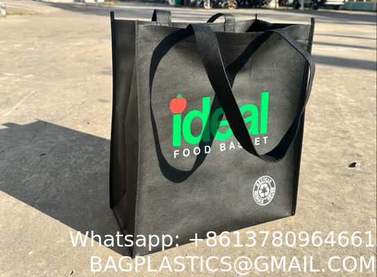 Custom Printing Non Woven Shopping Bag Hot Sale Eco Friendly Reusable Non Woven Tote Bag Wholesale Non-Woven Grocery Carry Bag