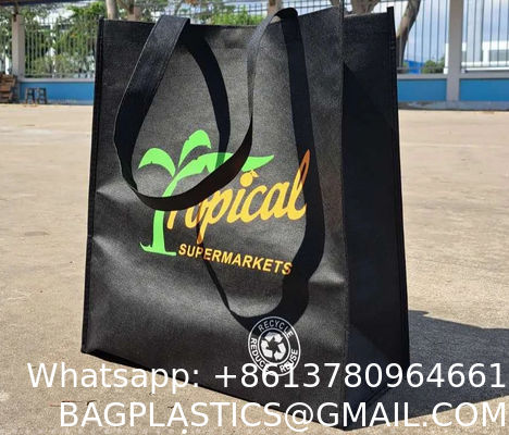 Custom Printing Non Woven Shopping Bag Hot Sale Eco Friendly Reusable Non Woven Tote Bag Wholesale Non-Woven Grocery Carry Bag