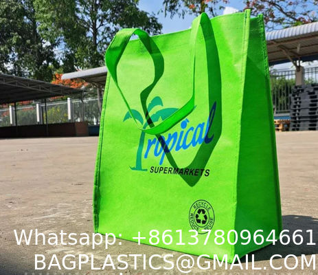 Custom Printing Non Woven Shopping Bag Hot Sale Eco Friendly Reusable Non Woven Tote Bag Wholesale Non-Woven Grocery Carry Bag