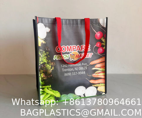 Printed Eco Grocery Printable Gift Reusable Recycled Non-Woven Laminate Promotional Custom Non Woven Shopping Tote Bag With Logo