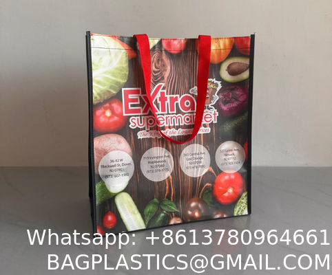 Printed Eco Grocery Printable Gift Reusable Recycled Non-Woven Laminate Promotional Custom Non Woven Shopping Tote Bag With Logo