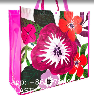 Eco Friendly Recycle Reusable Non-Woven Bag Pp Laminated Non Woven Grocery Bag Fabric Shopping Bags For Shop