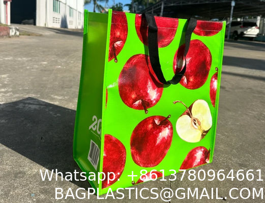 Large Capacity Fabric Shopping Bags Folding Eco-Friendly Tuff Stength Tote Bags Reusable DIY Shoulder Bag Grocery Handbag Beige White