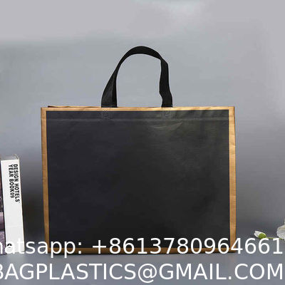 Large Capacity Fabric Shopping Bags Folding Eco-Friendly Tuff Stength Tote Bags Reusable DIY Shoulder Bag Grocery Handbag Beige White