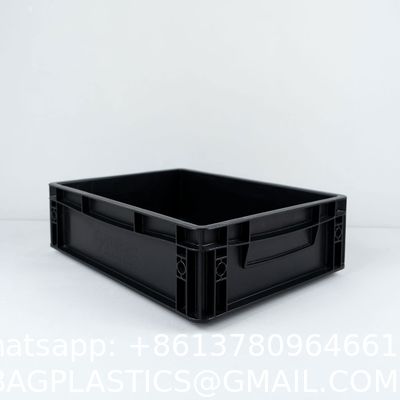 Heavy Duty Durable Solid Box Crate Stackable Plastic Logistic Crate Euro Storage Box Euro Standard Transport Use Plastic Logistics Box | Stackable Solid Crate For Heavy Load Applications