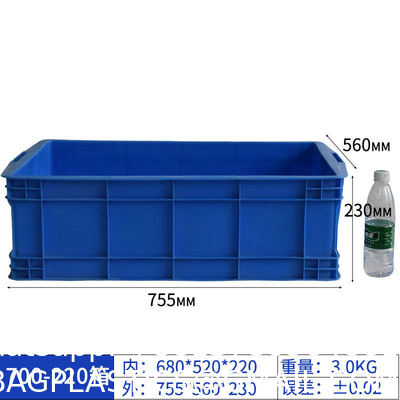 Storage Box – Euro Box Perfect Plastic Transport Box For Camping, Boat Or Garden – Stackable With Other Euro Containers And Stacking Boxes