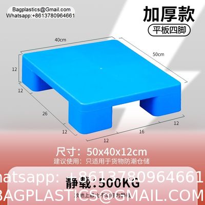 plastic pallet, Cheap Light Duty Recycled HDPE Pp 3 Runners Nestable One Way Export Plastic Pallet 4 Way Entry Plastic Pallet