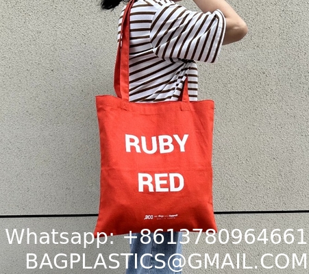 Customised Reusable Shopping Cotton Tote Bag Personalised Blank Canvas Bag Large Capacity Sturdy Durable Shopping Bag