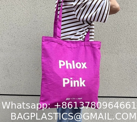 Customised Reusable Shopping Cotton Tote Bag Personalised Blank Canvas Bag Large Capacity Sturdy Durable Shopping Bag