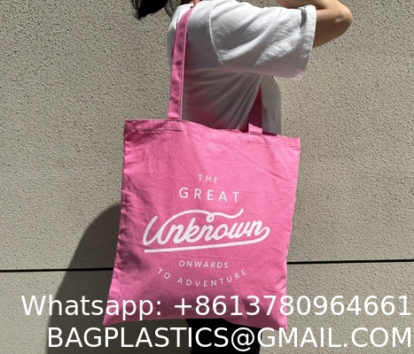 Customised Reusable Shopping Cotton Tote Bag Personalised Blank Canvas Bag Large Capacity Sturdy Durable Shopping Bag