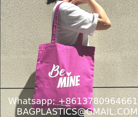 Customised Reusable Shopping Cotton Tote Bag Personalised Blank Canvas Bag Large Capacity Sturdy Durable Shopping Bag