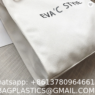 Women Customized Reusable Bags Canvas Tote Bag 10oz With Leather Handles Hot Sale Wholesale Eco-Friendly Canvas Tote Bag Custom Printing Logo Canvas Cotton Shopping Bag