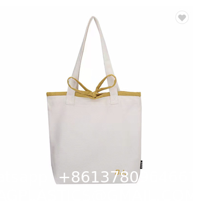 Heavy Duty Plain Thick Canvas Bag For Custom Shopping Canvas Tote Bags Bulk Shopping Bag For Crafts With DIY Reusable Grocery Bag