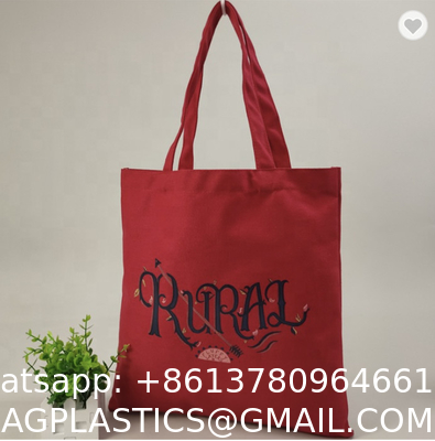 Heavy Duty Plain Thick Canvas Bag For Custom Shopping Canvas Tote Bags Bulk Shopping Bag For Crafts With DIY Reusable Grocery Bag