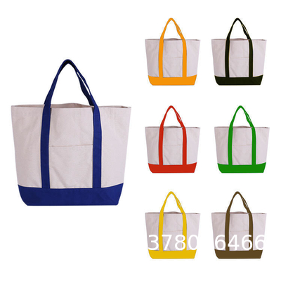 Multifunctional Girl Fashion Diy School Hand Bags Women Reusable Use Customized Logo High Quality Custom Size Fashion Organic Folding Cotton Canvas Tote Bag