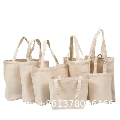 Multifunctional Girl Fashion Diy School Hand Bags Women Reusable Use Customized Logo High Quality Custom Size Fashion Organic Folding Cotton Canvas Tote Bag
