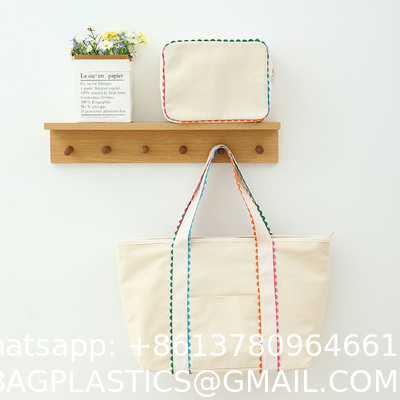 Multifunctional Girl Fashion Diy School Hand Bags Women Reusable Use Customized Logo High Quality Custom Size Fashion Organic Folding Cotton Canvas Tote Bag