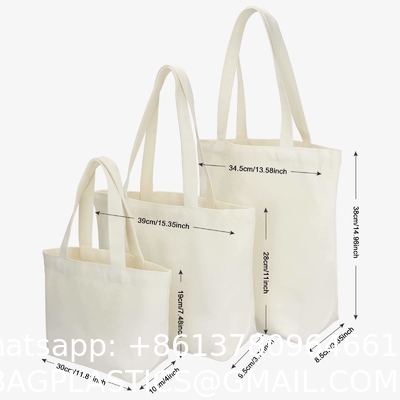 Multifunctional Girl Fashion Diy School Hand Bags Women Reusable Use Customized Logo High Quality Custom Size Fashion Organic Folding Cotton Canvas Tote Bag