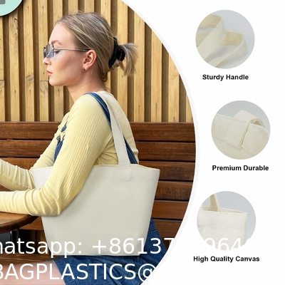 Multifunctional Girl Fashion Diy School Hand Bags Women Reusable Use Customized Logo High Quality Custom Size Fashion Organic Folding Cotton Canvas Tote Bag