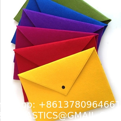 File Folders- Felt Folder Expanding File Folder Paper Envelope A4 Folders With Lanyard Felt file bag simple office data file bag storage bag storage bag student stationery bag folder