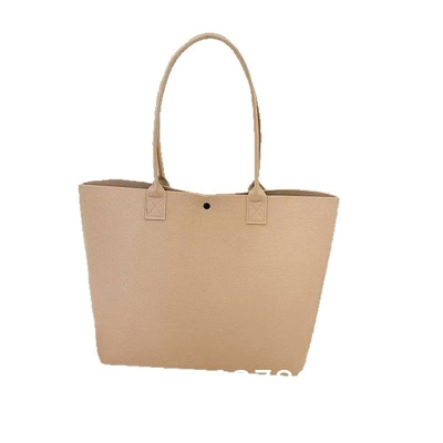 Wholesale Fashion Felt Handbags Custom Logo Colorful Felt Shopping Gift Bag Felt Tote Bag Custom Logo Eco-Friendly Casual Large Capacity Felt Tote Women Felt Bag Handbags Wool Felt Shopping Bag