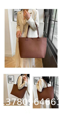 Wholesale Fashion Felt Handbags Custom Logo Colorful Felt Shopping Gift Bag Felt Tote Bag Custom Logo Eco-Friendly Casual Large Capacity Felt Tote Women Felt Bag Handbags Wool Felt Shopping Bag