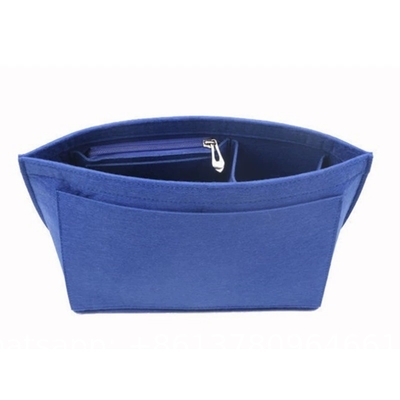 Purse Organizer Insert For Handbags & Base Shaper Set, Felt Organizer Insert Large Tote, Bag Organizer With Zipper Sizes, Fit Speedy Neverfull MM City And More