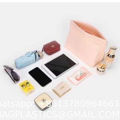 Purse Organizer Insert For Handbags & Base Shaper Set, Felt Organizer Insert Large Tote, Bag Organizer With Zipper Sizes, Fit Speedy Neverfull MM City And More
