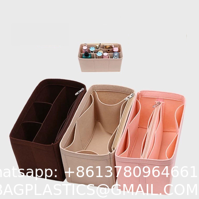 Purse Organizer Insert, Felt Tote Bag Organizer Insert With Sizes, Handbag Dividers For Inside Purse, Compatible With Long champ, Neverful, Speedy And More