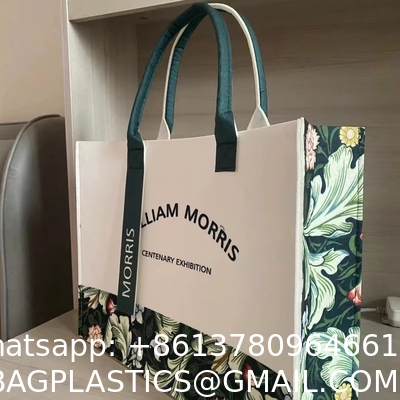Leisure Commuting Tote Felt Bag Is A Must-Have For Going Out And Can Be Customized In Color And Size Reusable Felt Shopping Bag Gift Eco Promotion Custom Cotton Canvas Tote Bag with logo