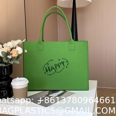New Style Fashion Canvas Tote Bag With Long Rope Handle Colorful Laminated Cotton Magnetic Buckle Patterned Letters Tote Bag Letter Pattern Direct From Manufacturer Wholesale