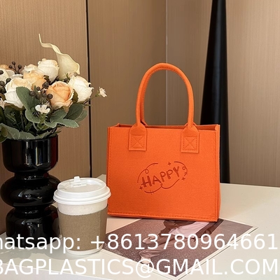 New Style Fashion Canvas Tote Bag With Long Rope Handle Colorful Laminated Cotton Magnetic Buckle Patterned Letters Tote Bag Letter Pattern Direct From Manufacturer Wholesale