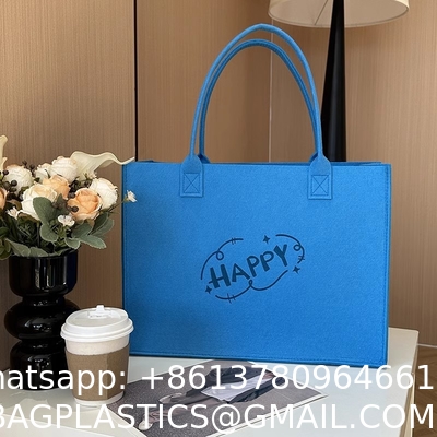 New Style Fashion Canvas Tote Bag With Long Rope Handle Colorful Laminated Cotton Magnetic Buckle Patterned Letters Tote Bag Letter Pattern Direct From Manufacturer Wholesale