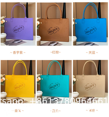 New Style Fashion Canvas Tote Bag With Long Rope Handle Colorful Laminated Cotton Magnetic Buckle Patterned Letters Tote Bag Letter Pattern Direct From Manufacturer Wholesale