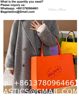 New Style Fashion Canvas Tote Bag With Long Rope Handle Colorful Laminated Cotton Magnetic Buckle Patterned Letters Tote Bag Letter Pattern Direct From Manufacturer Wholesale