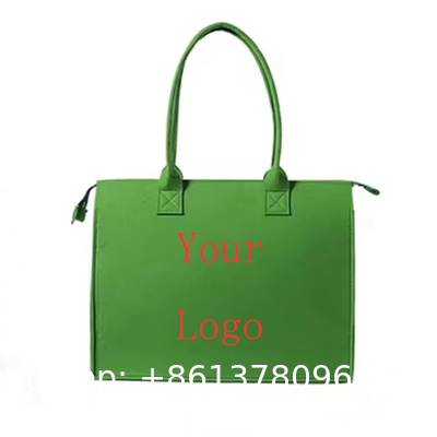 Thick Felt Storage Bag - Durable Eco-Friendly With A Smooth Texture Fashionable For Daily Commuting A New Favorite Portable Environmental protection Shopping All-match Bag Gift Shopping Bag