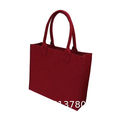 Thick Felt Storage Bag - Durable Eco-Friendly With A Smooth Texture Fashionable For Daily Commuting A New Favorite Portable Environmental protection Shopping All-match Bag Gift Shopping Bag